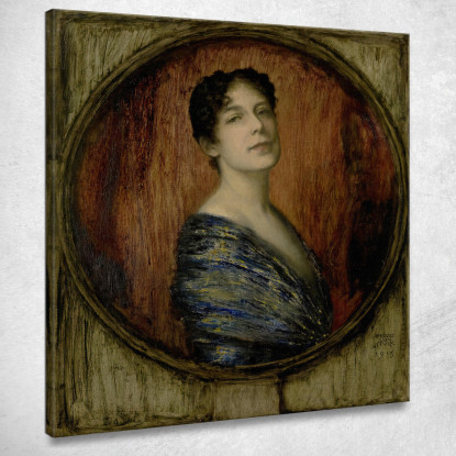 Mary Von Stuck Franz von Stuck fvs54 quadro stampato su tela