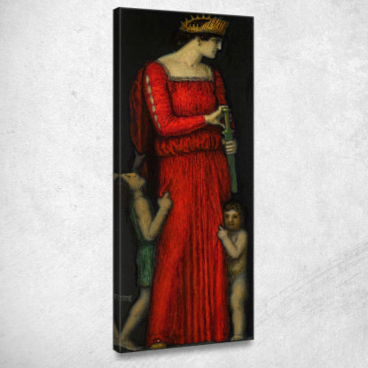 Medea Franz von Stuck fvs55 quadro stampato su tela