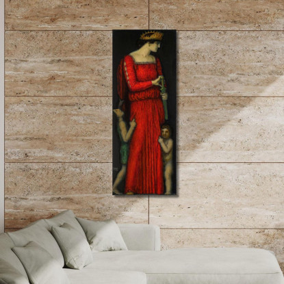 Medea Franz von Stuck fvs55 quadro stampato su tela