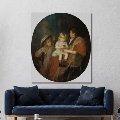 Mandarino Jacques-Émile Blanche jeb16 quadro stampato su tela