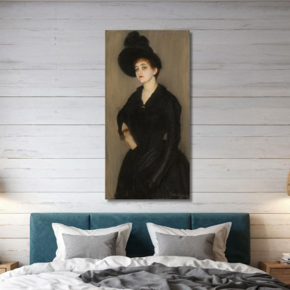 Marie-Blanche Vasnier Jacques-Émile Blanche jeb23 quadro stampato su tela