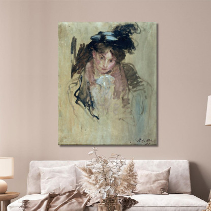Ritratto Di Donna Jacques-Émile Blanche jeb26 quadro stampato su tela
