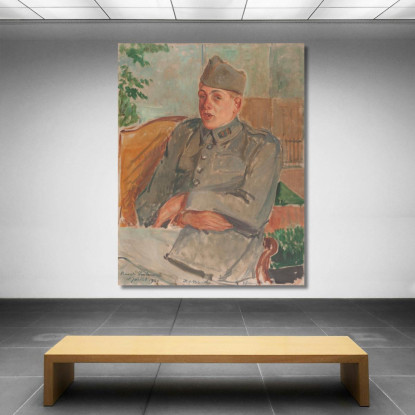 Ritratto Di Francis Poulenc Jacques-Émile Blanche jeb27 quadro stampato su tela