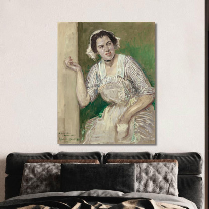 Ritratto Di Madeleine Pissard In Roxane L'Amour Médecin Jacques-Émile Blanche jeb37 quadro stampato su tela