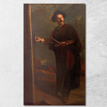 Ritratto Di Ignacio Zuloaga Jacques-Émile Blanche jeb42 quadro stampato su tela