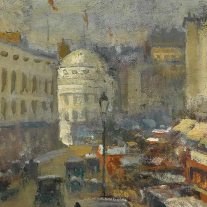 Regent Street Londra Jacques-Émile Blanche jeb48 quadro stampato su tela