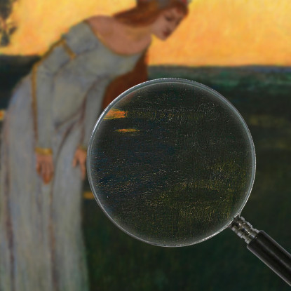 C'Era Una Volta Franz von Stuck fvs64 quadro stampato su tela