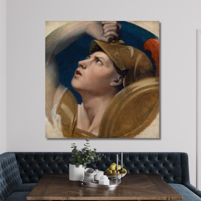 Marte Jean Auguste Dominique Ingres jad23 quadro stampato su tela