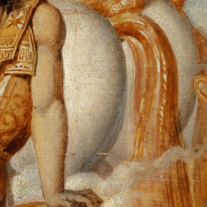 Venere Ferita Da Diomede Torna All'Olimpo Jean Auguste Dominique Ingres jad50 quadro stampato su tela