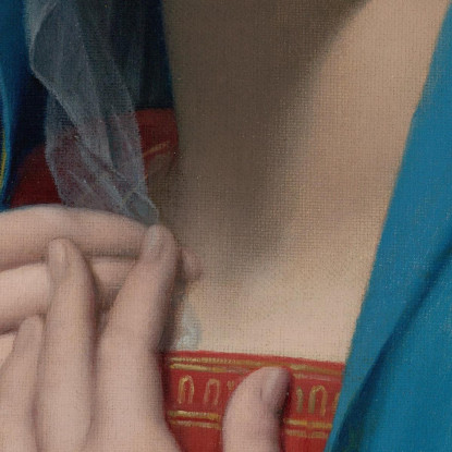 Vergine Dell'Adozione Jean Auguste Dominique Ingres jad52 quadro stampato su tela