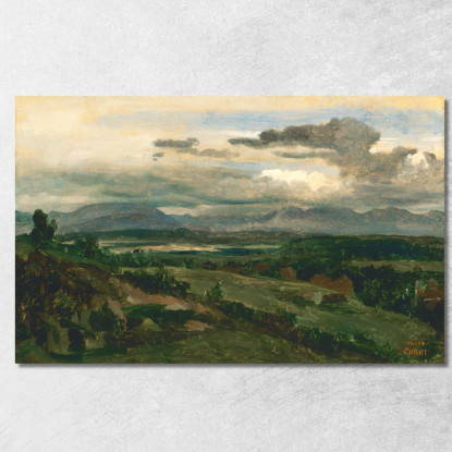 Civita Castellana Jean-Baptiste-Camille Corot jbc36 quadro stampato su tela