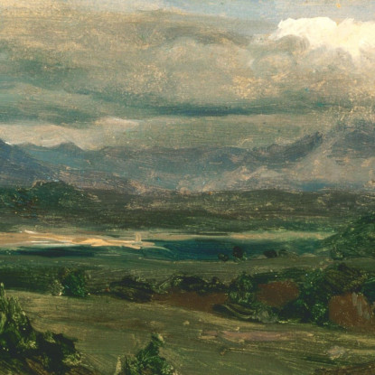 Civita Castellana Jean-Baptiste-Camille Corot jbc36 quadro stampato su tela