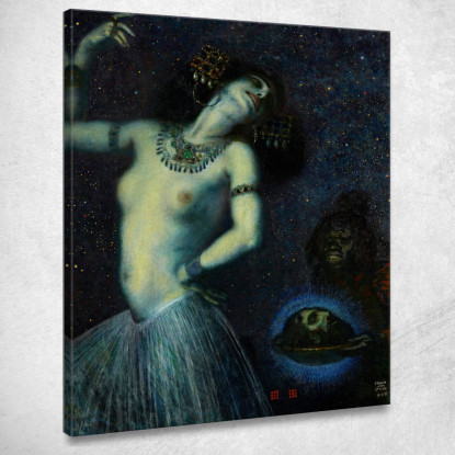 Salomè Franz von Stuck fvs81 quadro stampato su tela