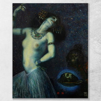 Salomè Franz von Stuck fvs81 quadro stampato su tela