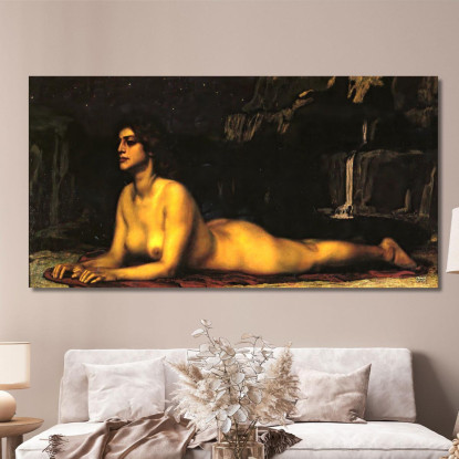 Sfinge Franz von Stuck fvs88 quadro stampato su tela