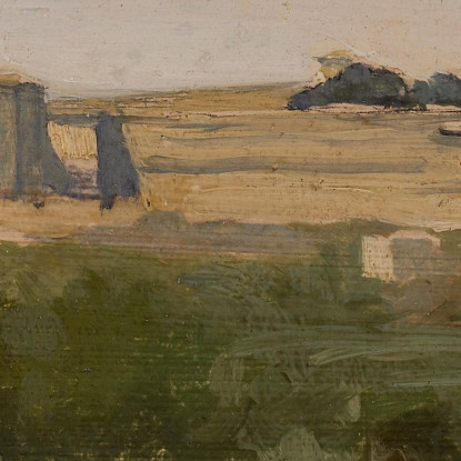 Vista Di Roma Dal Monte Pincio Jean-Baptiste-Camille Corot jbc293 quadro stampato su tela