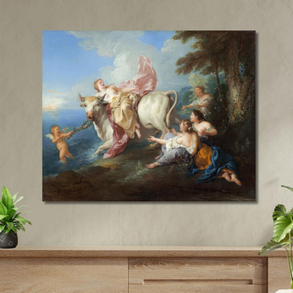 Il Rapimento Di Europa Jean-François de Troy jft28 quadro stampato su tela