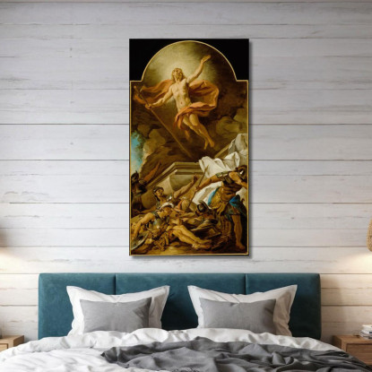 La Resurrezione Jean-François de Troy jft38 quadro stampato su tela