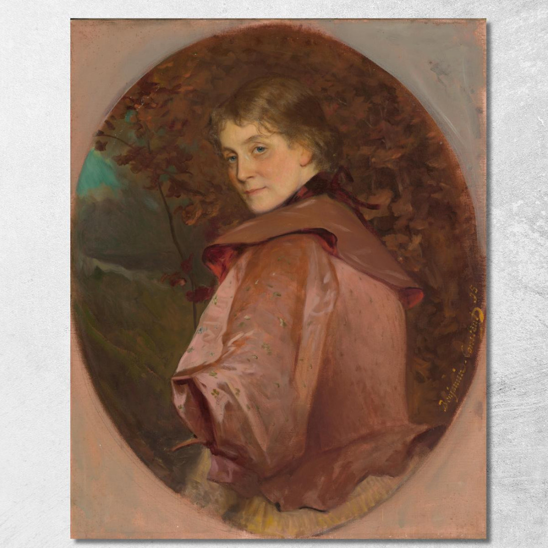 Maria Newton Foote Henderson Jean-Joseph-Benjamin Constant jjb13 quadro stampato su tela