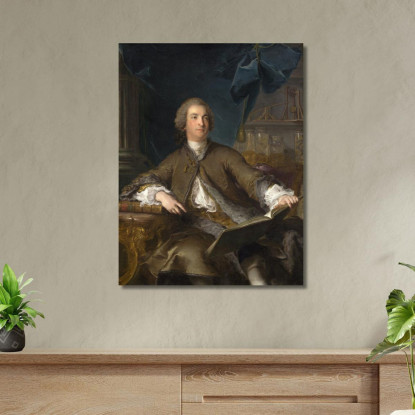 Joseph Bonnier De La Mosson Jean-Marc Nattier jmn4 quadro stampato su tela