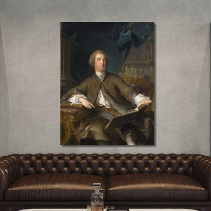 Joseph Bonnier De La Mosson Jean-Marc Nattier jmn4 quadro stampato su tela