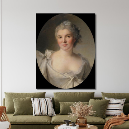 Ritratto Di Donna Jean-Marc Nattier jmn13 quadro stampato su tela