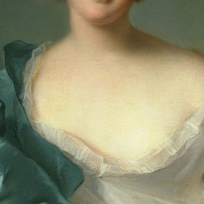 Ritratto Di Madame Marie-Henriette Berthelot De Pléneuf Jean-Marc Nattier jmn26 quadro stampato su tela