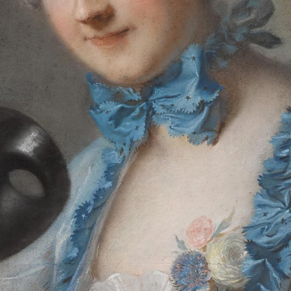 Ritratto Di Madame Royer Jean-Marc Nattier jmn27 quadro stampato su tela