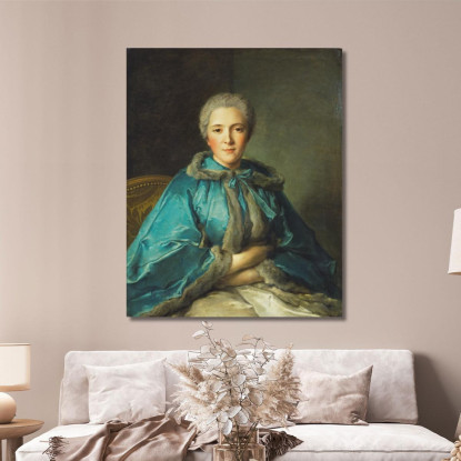 La Contessa Di Tillières Jean-Marc Nattier jmn35 quadro stampato su tela