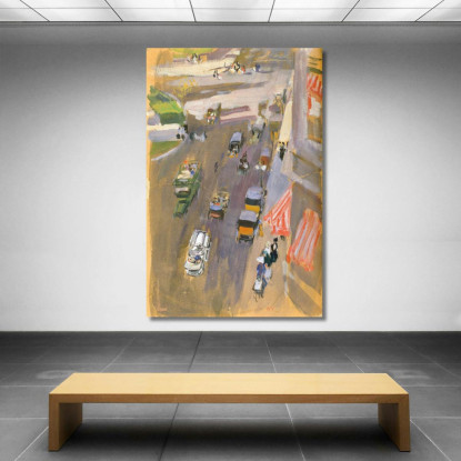 Quinta Strada New York Joaquín Sorolla jsr37 quadro stampato su tela