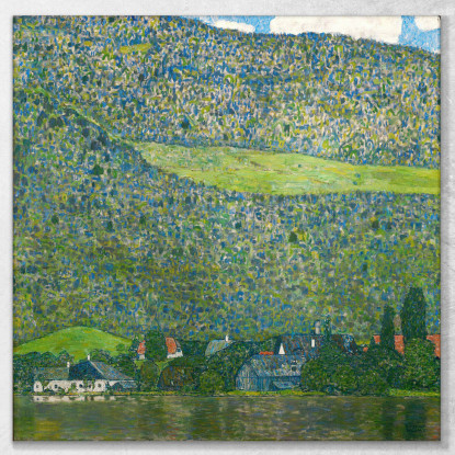 Litzlberg Sull'Attersee Gustav Klimt kg30 quadro stampato su tela