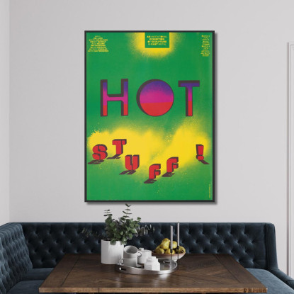 Hot Stuff! Una Mostra Su Invito Di Sculture In Metallo Fuso Lanny Sommese lsm12 quadro stampato su tela