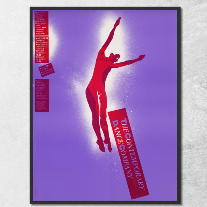 La Compagnia Di Danza Contemporanea Lanny Sommese lsm24 quadro stampato su tela