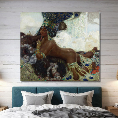 In Piedi Leo Putz lpz6 quadro stampato su tela