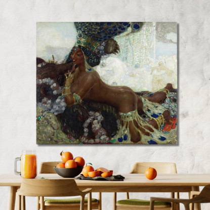 In Piedi Leo Putz lpz6 quadro stampato su tela