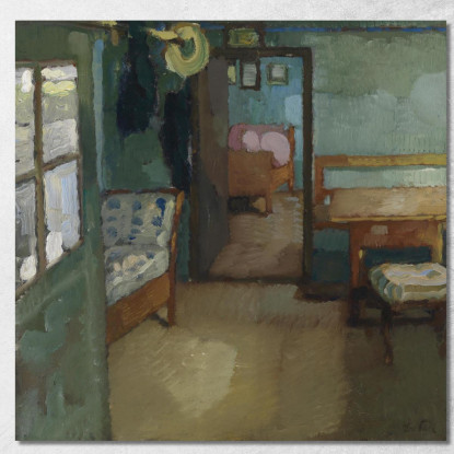 Interno Leo Putz lpz25 quadro stampato su tela