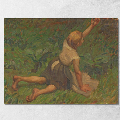 Studio Di Cenerentola Leo Putz lpz54 quadro stampato su tela