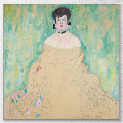 Amalie Zuckerkandl Gustav Klimt kg79 quadro stampato su tela