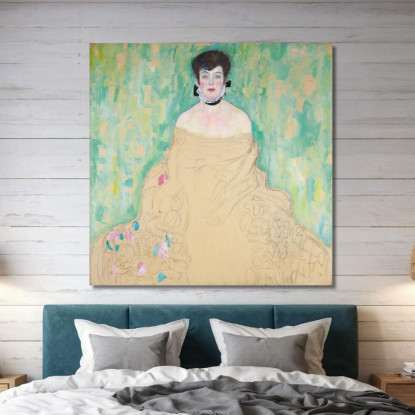 Amalie Zuckerkandl Gustav Klimt kg79 quadro stampato su tela