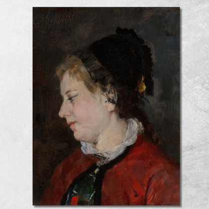Ritratto Di Madame Sisley Mary Cassatt mcs40 quadro stampato su tela
