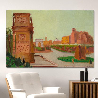 L'Arco Di Costantino Foro Maurice Denis mdn20 quadro stampato su tela
