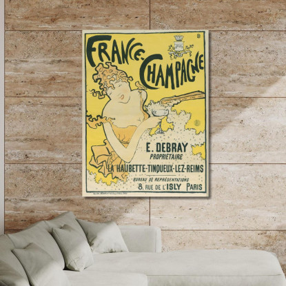 Francia-Champagne Pierre Bonnard pbn17 quadro stampato su tela