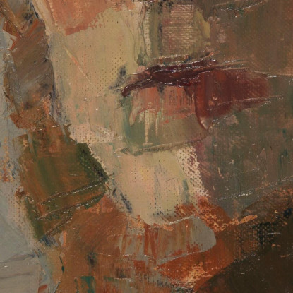 Autoritratto Con Cappello Nero Rik Wouters rwo26 quadro stampato su tela