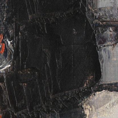 Il Pittore Sull'Hoogrugrug A Mechelen Rik Wouters rwo31 quadro stampato su tela