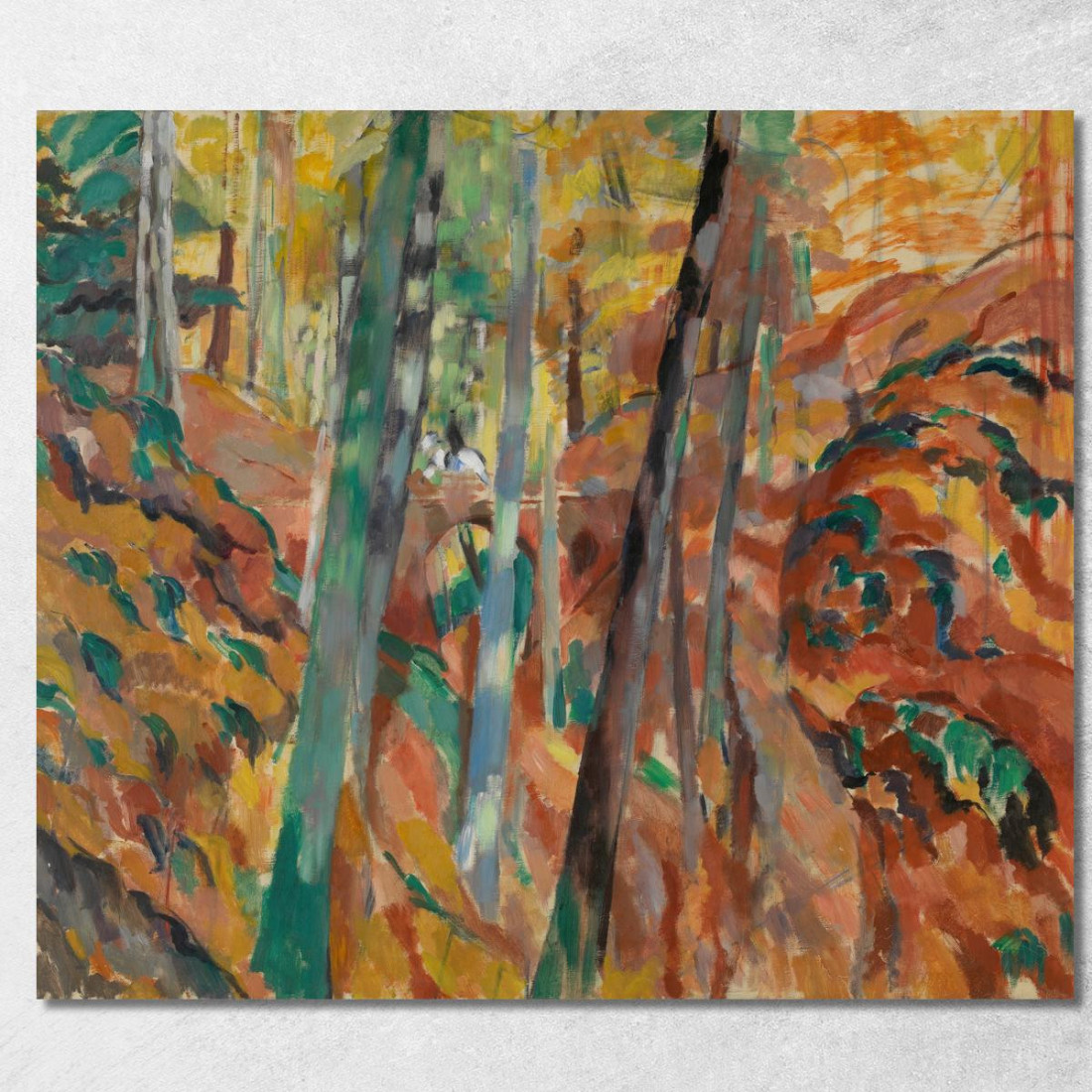 Il Burrone A Rik Wouters rwo32 quadro stampato su tela