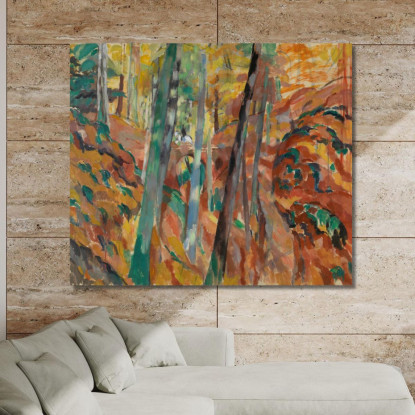 Il Burrone A Rik Wouters rwo32 quadro stampato su tela