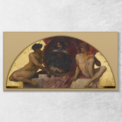 Diego Velazquez Hans Makart hmk17 quadro stampato su tela