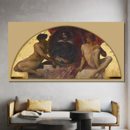 Diego Velazquez Hans Makart hmk17 quadro stampato su tela