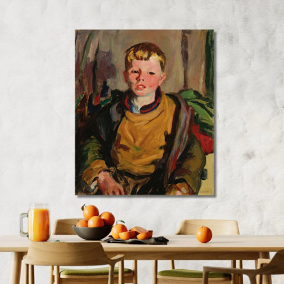 Macnamara Robert Henri rhn38 quadro stampato su tela