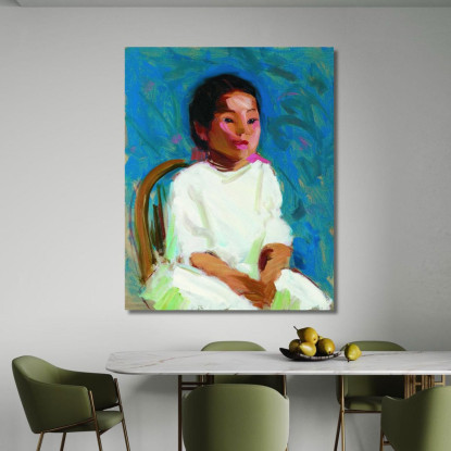 Mukie Robert Henri rhn47 quadro stampato su tela